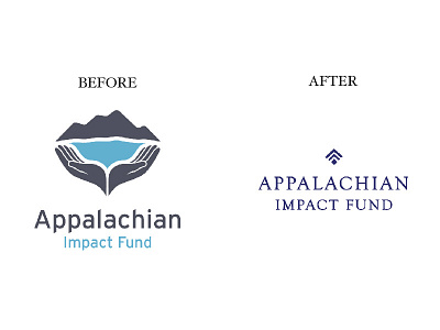 Appalachian Kentucky Logo Design Before and After