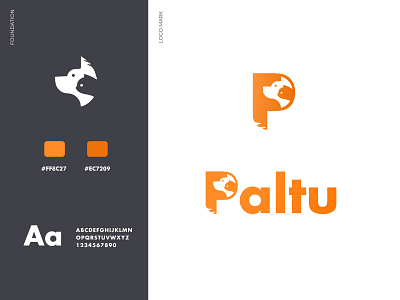 Paltu Visual Identity animale app branding clean design flat hero illustration logo pets ui user interface visualidentity