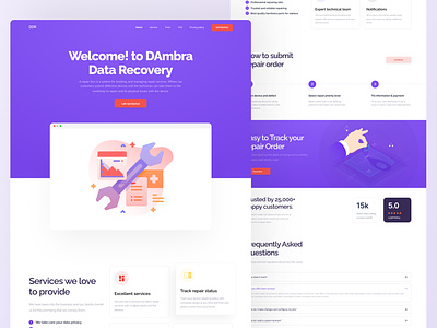 Landing Page💻