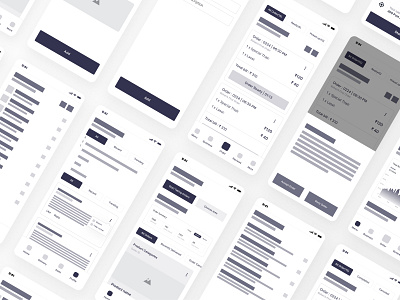 Mobile App Wireframe Design