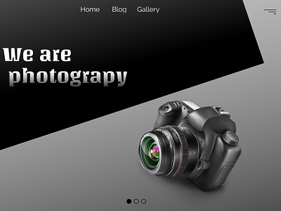 Photography Banner creative figma ux vector web