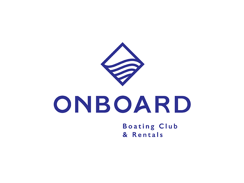 Onboard boat icon logo