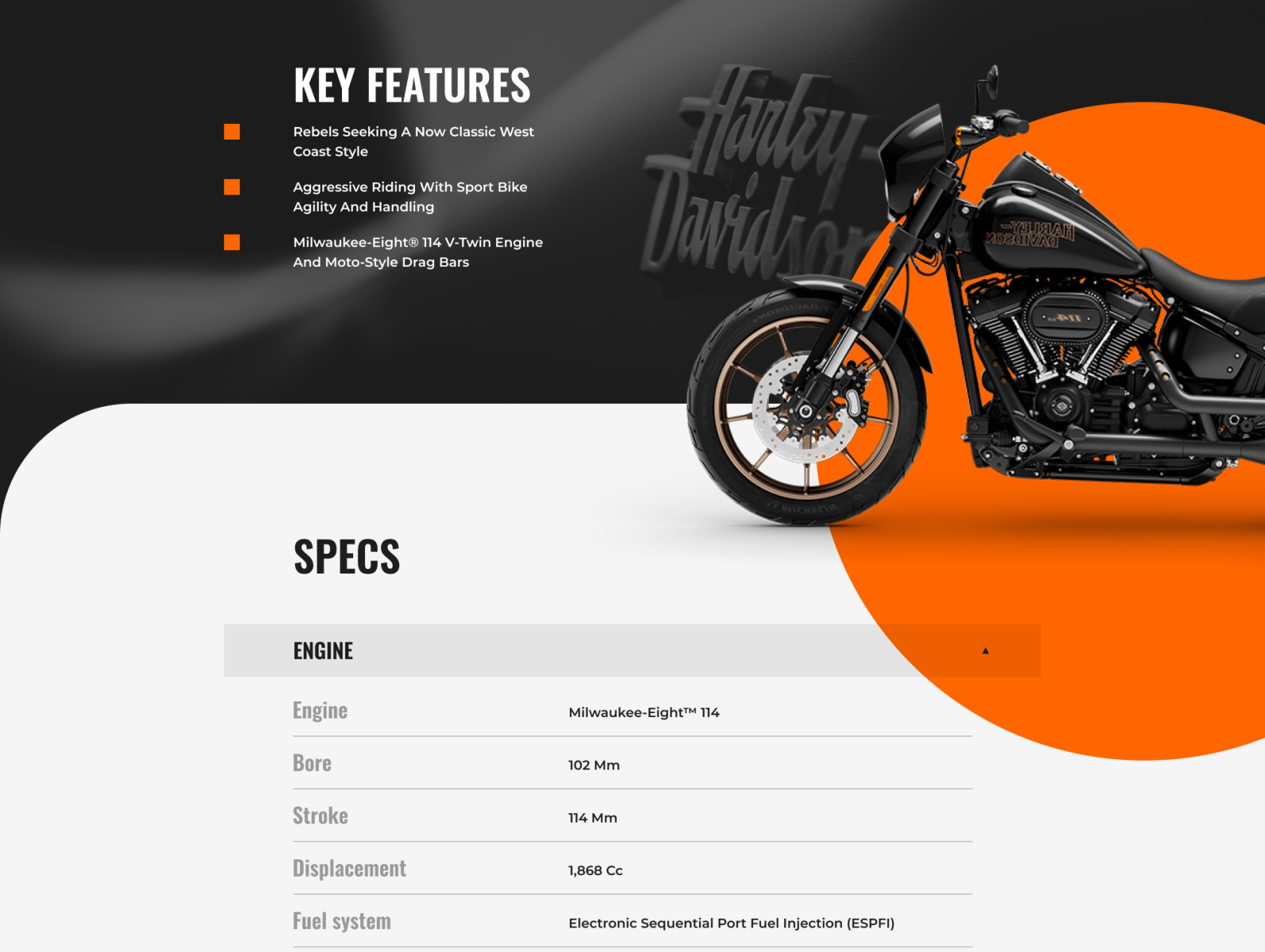 Harley Davidson Website's Concept By Lilit Seghbosyan On Dribbble