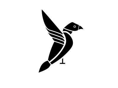A bird branding clean design flat illustration illustrator logo logo 2d minimal vector