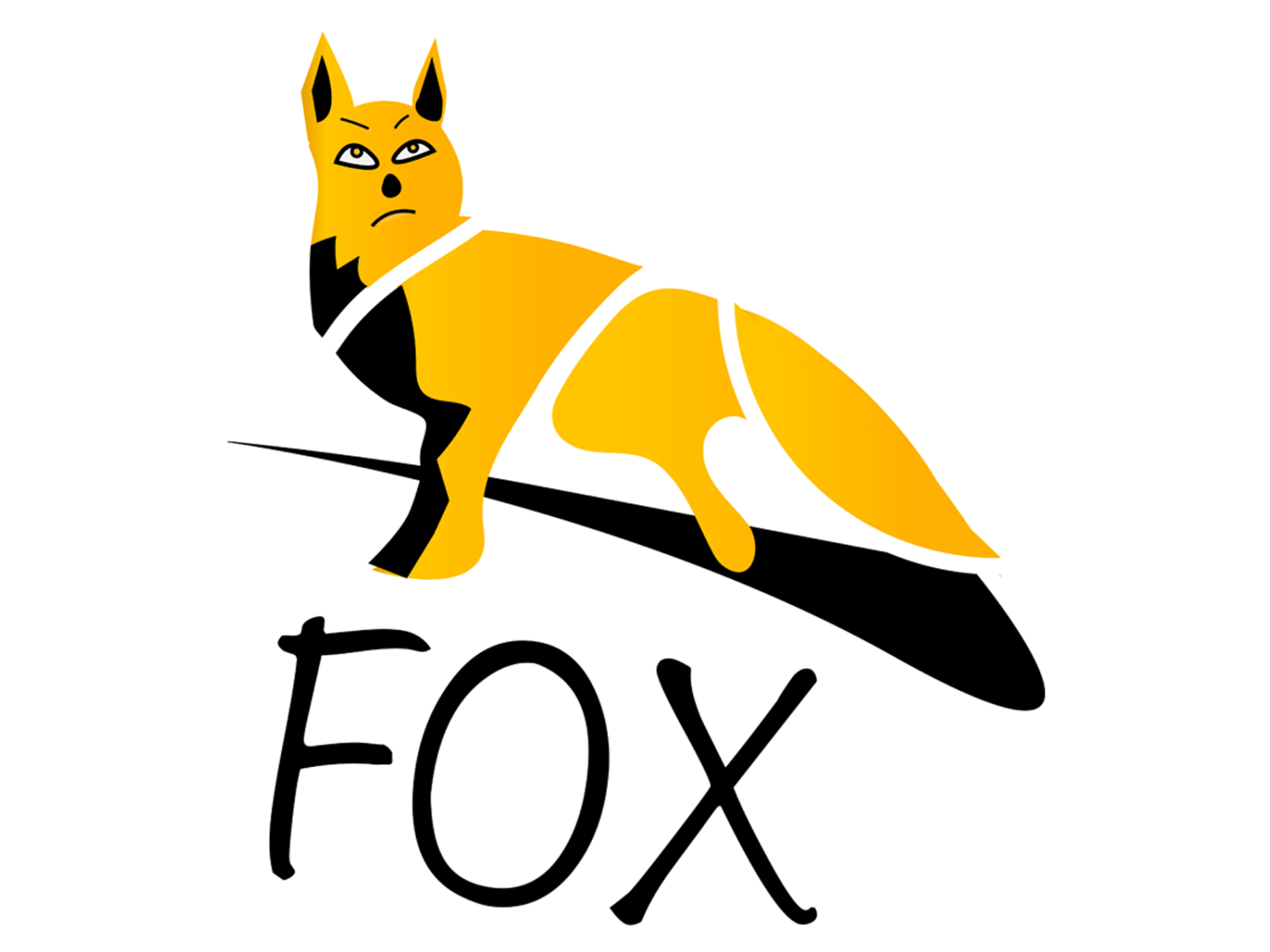 A fox logo by Valentin on Dribbble