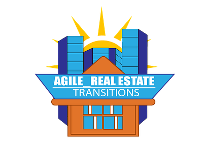 Real estate with ship branding design icon illustration logo logo 2d