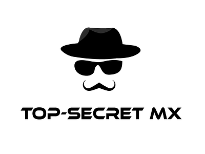 Top Secret MX Logo branding design icon illustrator logo logo 2d minimal