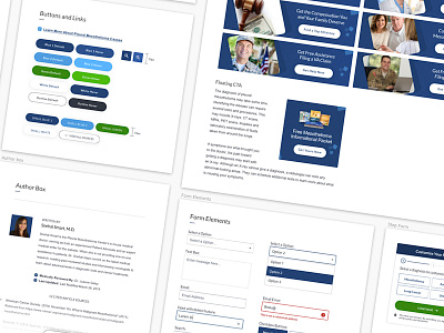Pleural Design System author buttons cta design system form site ui website