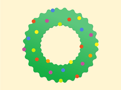 /. Feeling Festive ./ festive holiday wreath