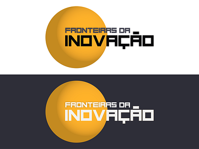 Fronteiras da Inovação (Logo) branding digital art graphic design innovation logo planet space visual identity