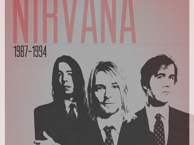 Nirvana poster music nirvana poster