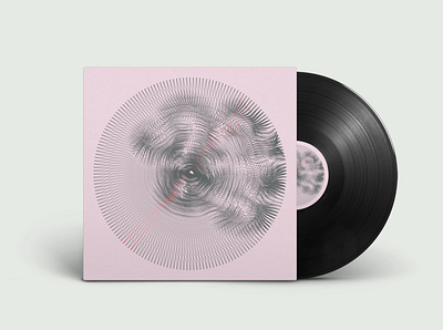 RHINO VINYL RECORD art design experiment illustration music art vector vinyl cover
