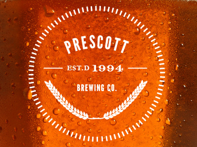 Prescott Brewing Co. logo redesign arizona beer logo redesign typography