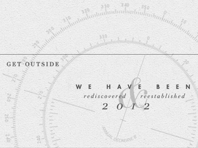 Footer Design / Discovery Church arizona compass design didot flagstaff futura hipster layout logo modernism navigation transparency type ux vintage website white