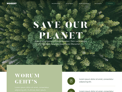 Landingpage - Website concept design graphic design landingpage typography ui ux web design webpage