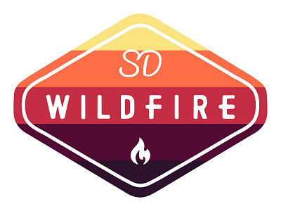 San Diego Wildfire branding design logo ultimate frisbee