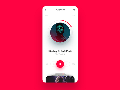 Music Player UI Concept