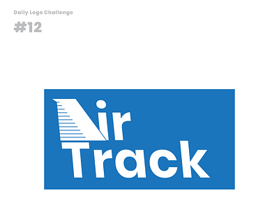 Daily Logo Challenge #12 airline daily logo challenge logo design