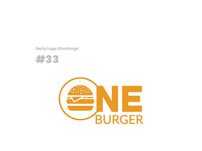 Daily Logo Challenge #33 burger daily logo challenge