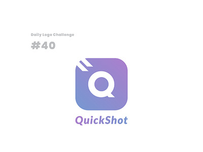 Daily Logo Challenge #40 camera app daily logo challenge