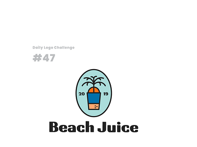 Daily Logo Challenge #47 daily logo challenge smoothie