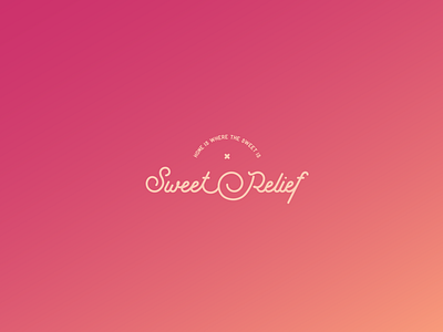 Sweet Relief Rebrand branding branding design colour palette design logo logo identity packaging pattern pattern design