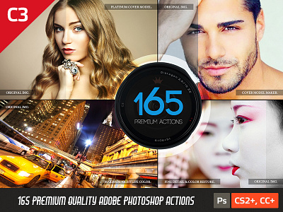 165 Premium Quality Photoshop Actions