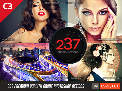 237 Premium Adobe Photoshop Actions