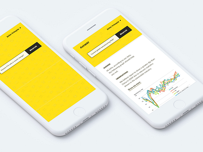 AskWST | Mobile app branding mobile ui search results ui