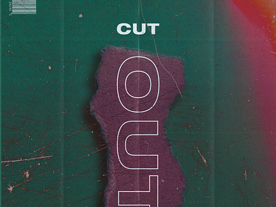 Cut it out graphic design graphic art graphics hello dribble type art typogaphy typographic typography art typography design