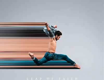 Leap of faith branding cover art cover artwork coverdesign covers design graphic design graphic art logo photo photo editing photoshop