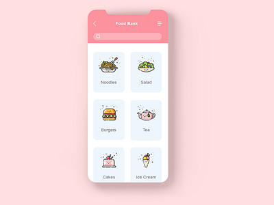 DailyUI 099 - Categories