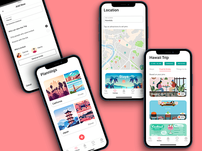 Airbnb Mutual Booking airbnb design design challenge hotel booking illustration mobile app mutual booking travel app trip booking ui ui design ux design uxui weekly challenge