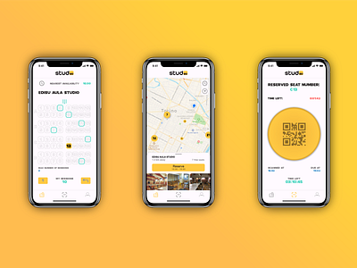 Studeo app design app app ui design