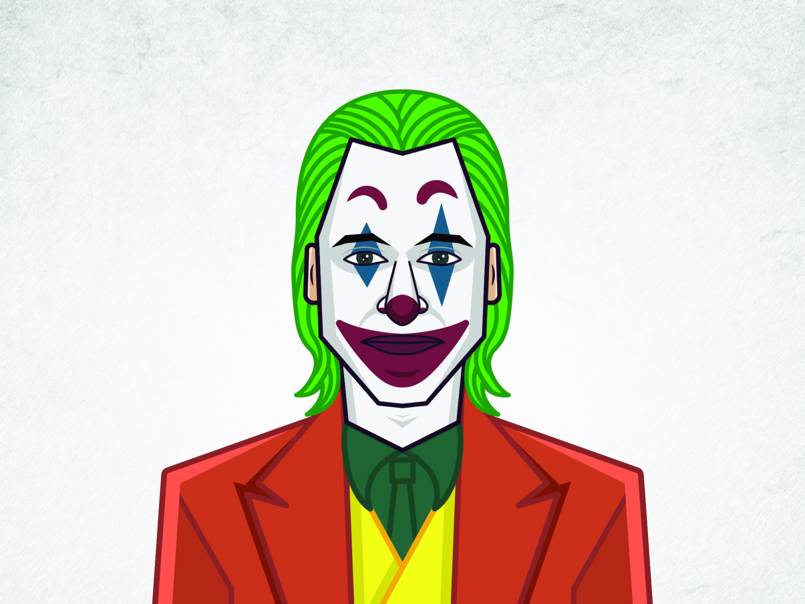 Joker Caricature by Yuvraj Bokhre on Dribbble