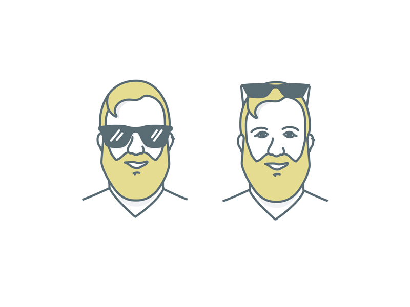 It's Always Sunny in... by Alexander Kipphut on Dribbble