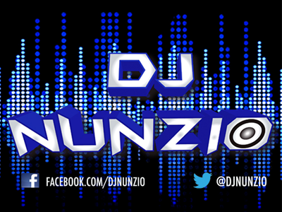 Dj Nunzio 3d blues branding dj identity typography