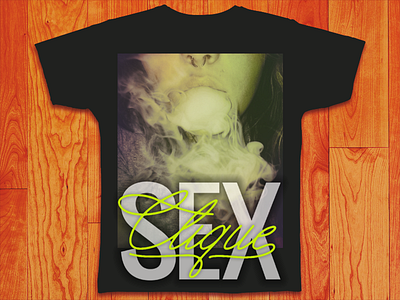 Smoked Out apparel clique retouch sex start up t shirt