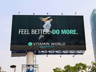 Vitamin World - OOH2 advertising art direction billboard ooh pitch