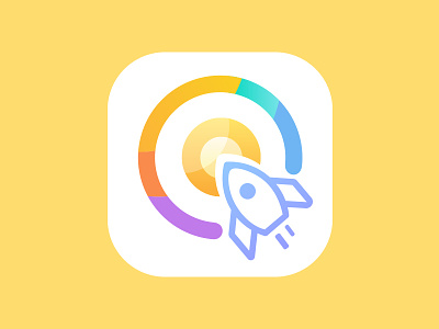 App Icon design android app design icon ios iphone rocket ui ux