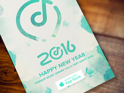 Happy New Year! android app appstore design ios iphone pindrop ui ux