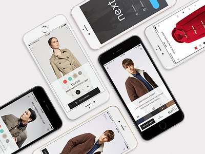 Product Details e commerce fashion inteaction ios iphone mobile shop ui ui kit ux