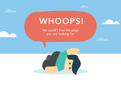 404 error page 404 character designer error found icon illustration missing ui ux web whoops