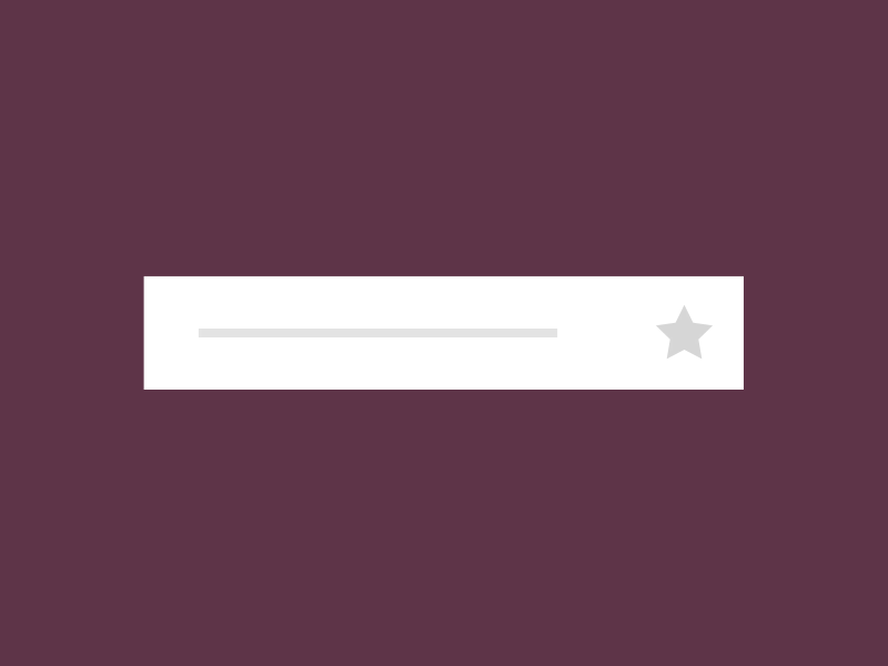 Favorites - Daily UI #44 add button dailyui favorite like motion star
