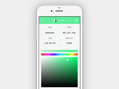 Color Picker - Daily UI #60 color dailyui interface picker