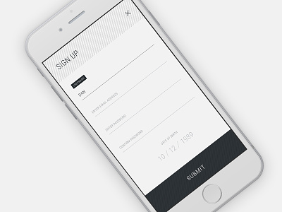 Form - Daily UI #82 account contact dailyui details fill form info input interface sign submit up