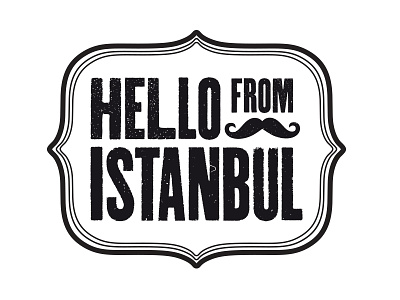Hello From Istanbul Logo design