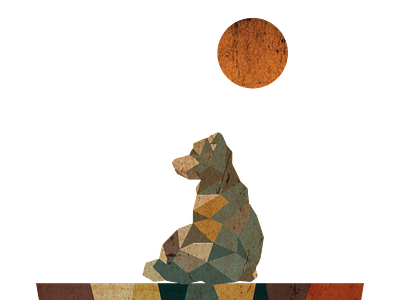 thinking bear