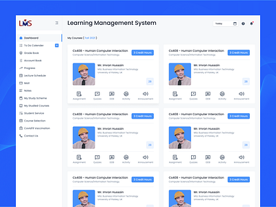 EdTech E-Learning Platform UX/UI Design