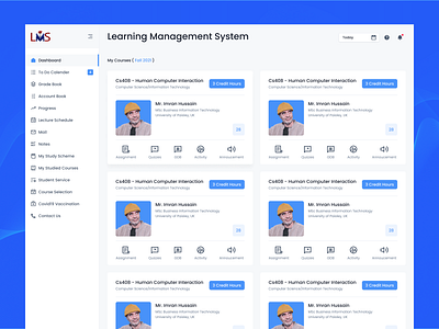 EdTech E-Learning Platform UX/UI Design dashboard design e learning e learning components edtech learning management system learning platform lms lms platform ui ui design ui ux ui ux design ux design